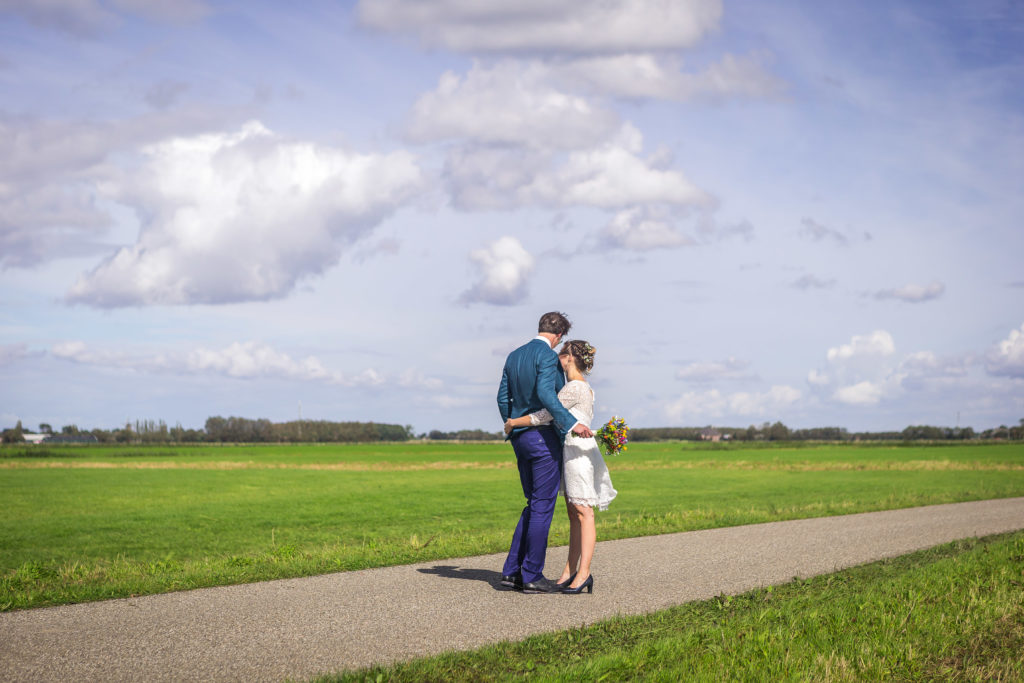 Bruidsfotografie; trouwfotograaf op het Hogeland
