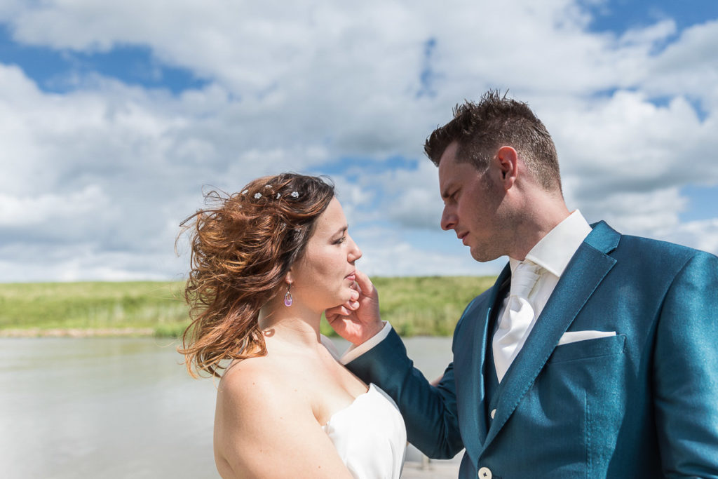 Bruidsfotografie; trouwfotograaf bij Garnwerd aan Zee