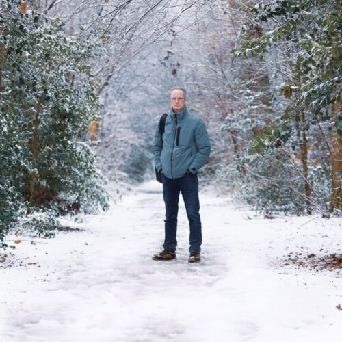 KleijenCo-sneeuwportret kind in de sneeuw in Tolbert
